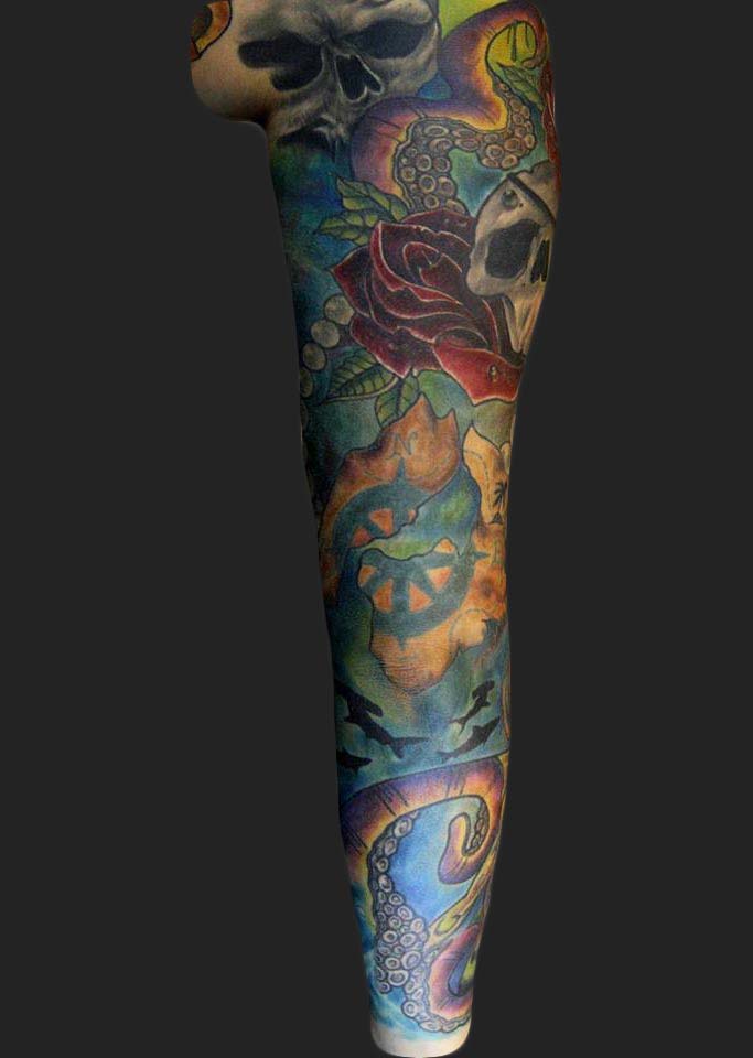 Jason Evans Tattoo Artist Neon Dragon Tattoo Cedar
